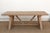 1990s The Chablis, Thick Top Tavern Trestle Table For Sale - Image 5 of 10