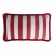 Couple Striped Outdoor Happy Cushion Cover with Fringes and Piping from Lo Decor, Set of 2 For Sale - Image 4 of 4