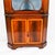 Vintage English Flame Mahogany Display Cabinet For Sale - Image 4 of 18