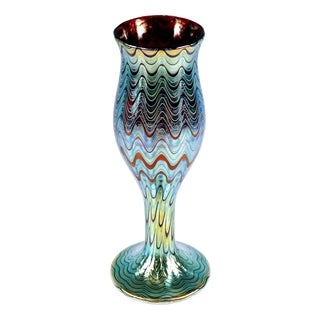 Large Art Nouveau Vase PG Ruby 6893 from Loetz, Bohemia, Austria-Hungary, 1898 For Sale