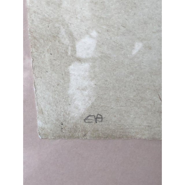 J. Friedlaender, Pavot Vert, 1984, Etching, Framed For Sale - Image 12 of 18