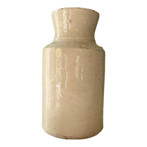 Victorian 4-Oz Stoneware Master Ink Bottle, Ca. 1855–1875