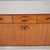 Mid-Century Modern Sideboard in Oak and Brushed Aluminum, 1980s For Sale - Image 3 of 18