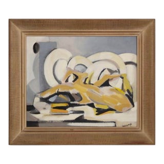 1950 Jacques Lagrange (French, 1917-1995) Still Life With a Goose For Sale