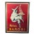 Vintage Reproduction Framed Pates Baroni 1921 French/Italian Cappiello 54x41 In For Sale