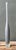 Vintage Tall Frosted Glass Vase For Sale - Image 13 of 14