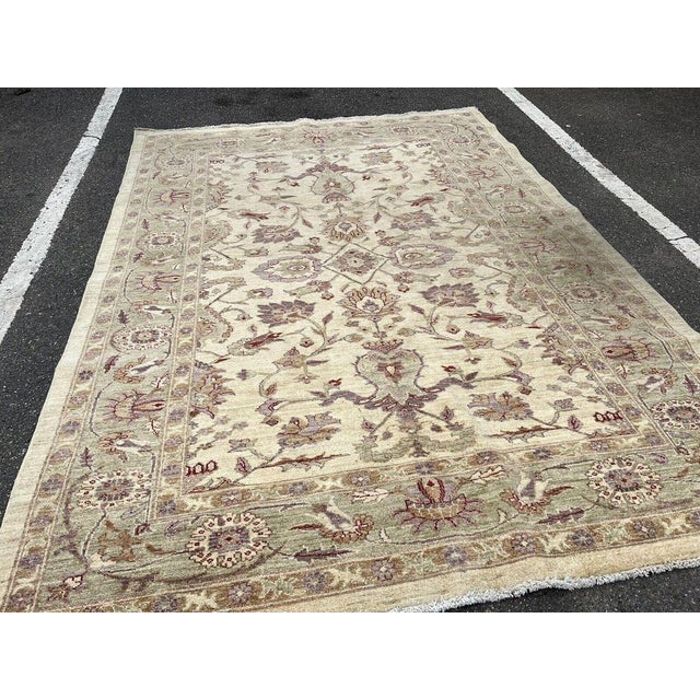 Country House Rug with Floral Pattern For Sale - Image 11 of 15