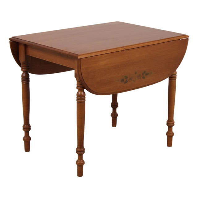 Hitchcock Early American Maple Dropleaf Dining Table For Sale