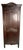 Antique French Provincial Carved Oak Bonnetière Cabinet For Sale