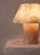Contemporary Pink Onyx Designer Table Lamp For Sale - Image 3 of 3