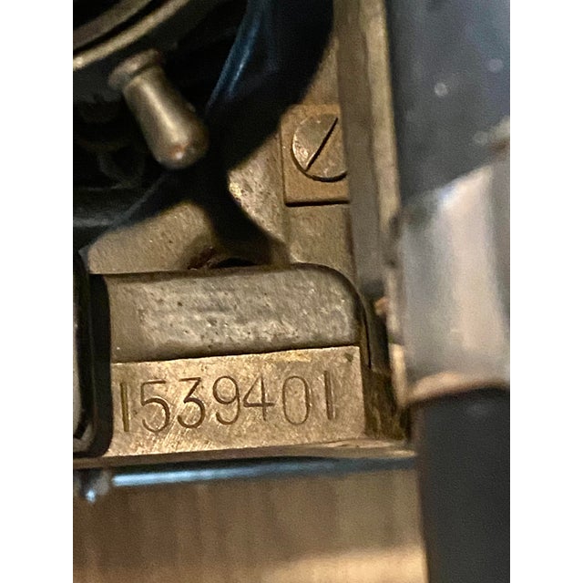 Antique Underwood Standard No. 5 Typewriter manufactured in 1922 based on its verified serial number (1539401). This...
