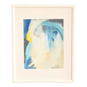 Luis Martinez Contemporary Abstract Framed Print