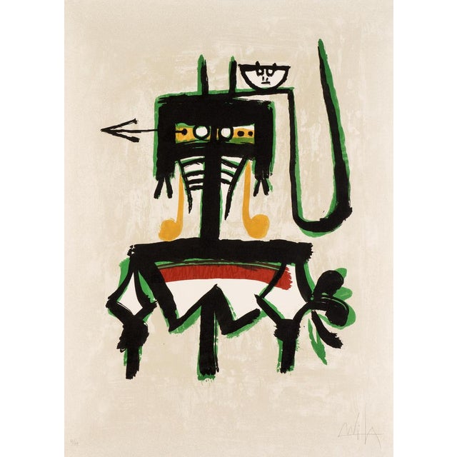 Wifredo Lam Joan Prats, 1976 Original lithography on Guarro paper Signed and numbered in pencil by the artist 99 copies...