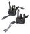 French Castle Wrought Iron Candle Sconces, Set of 2 For Sale