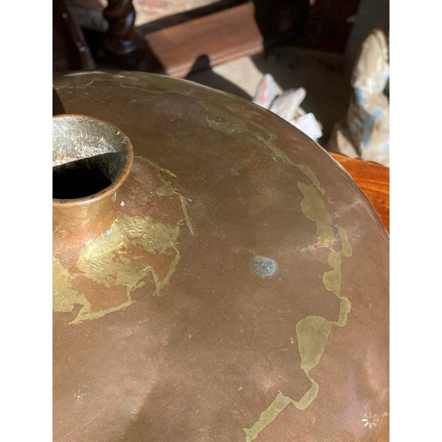 Early 20th Century Figured Copper Water Jug For Sale - Image 4 of 7