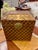 1970s Moroccan Style Brass and Wood Keepsake Trunk For Sale - Image 5 of 6