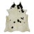 Rug & Kilim’s Contemporary Cowhide Rug in Bold Black & White For Sale