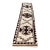 1960s Neutral Vintage Kurdish Herki Runner 2’6x10’8 For Sale