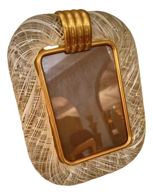 Art Glass Picture Frame by Seguso Vetri D'arte, 1990