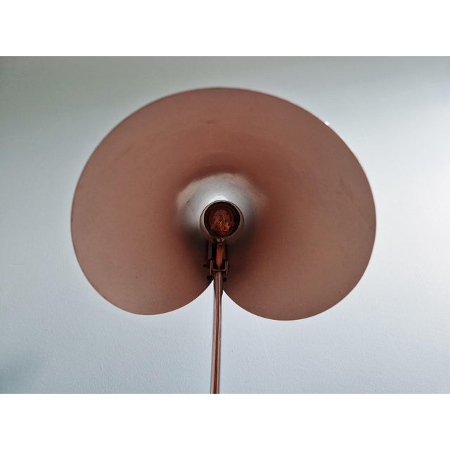 Desk Lamp in Chromed Metal and Black Lacquer by Josef Hurka for Napako, 1950 For Sale - Image 12 of 15