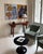 Mid-Century Modern French Lounge Chairs in Green Velvet and Lacquered Wood, 1950, Set of 2 For Sale - Image 14 of 17