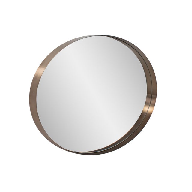 Steele Oval Mirror For Sale - Image 10 of 11