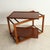 Refined vintage Model 762 bar cart, designed by renowned Italian architects and designers Alberto Salvati and Ambrogio...