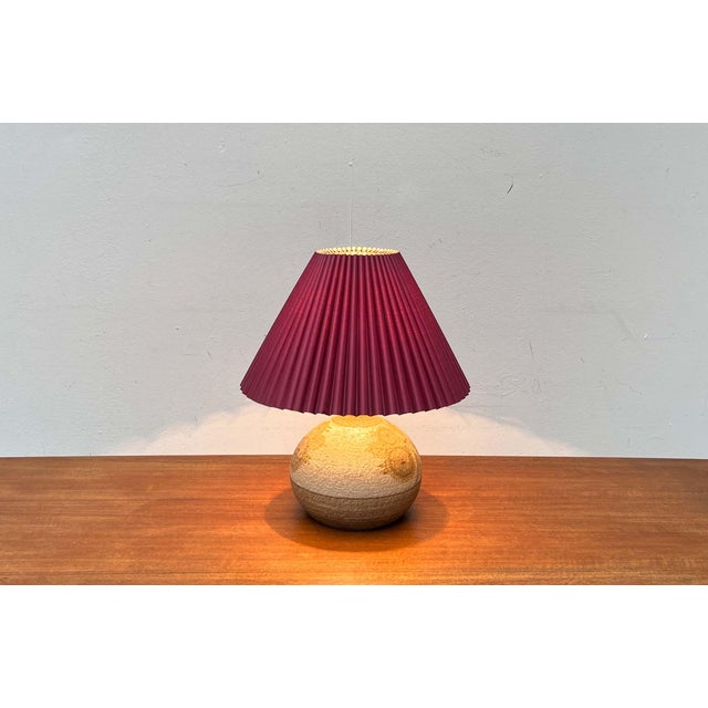 Mid-Century Modern Danish Studio Pottery Stoneware Table Lamp from Søholm, 1960s For Sale - Image 9 of 18