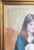 Mid 20th Century Early Oil Painting - Portrait of a Sitting Woman For Sale - Image 5 of 9