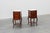 Brown Walnut Louis XV Nightstands with Carrara Marble Tops, France, 1900, Set of 2 For Sale - Image 8 of 17