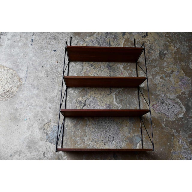 Mid-Century Modern String Shelf, 1950s For Sale - Image 11 of 11