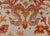 Antique Turkish Oushak With Elegant Motifs in Red, Ivory, Gold and Salmon Pink 7 X 9'8 For Sale - Image 11 of 15