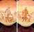 Pickard China Rare Antique Victorian Gone With the Wind Lamp Matching Hand-Painted Companion Shades For Sale - Image 4 of 15