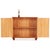 A beautiful contemporary cabinet in the manner of Jean-Michel Frank. This Art Deco-inspired wooden cabinet features a...