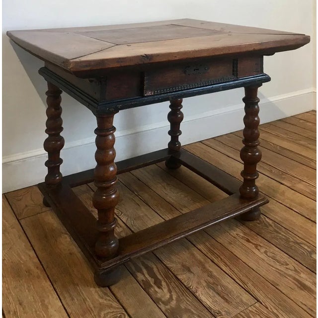 17th Century French Bobbin Turned Tavern Table C. 1680 For Sale - Image 13 of 13