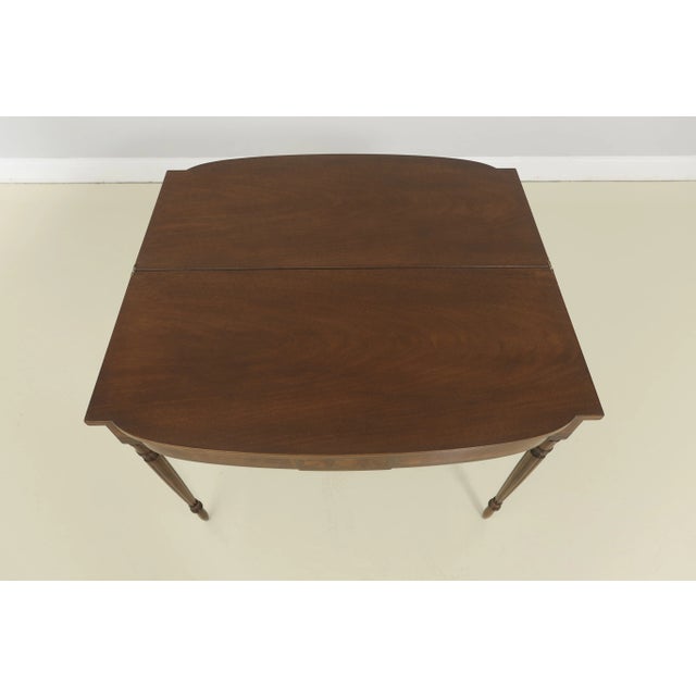 Kittinger Cw318 Sheraton Mahogany Games Table Chairish