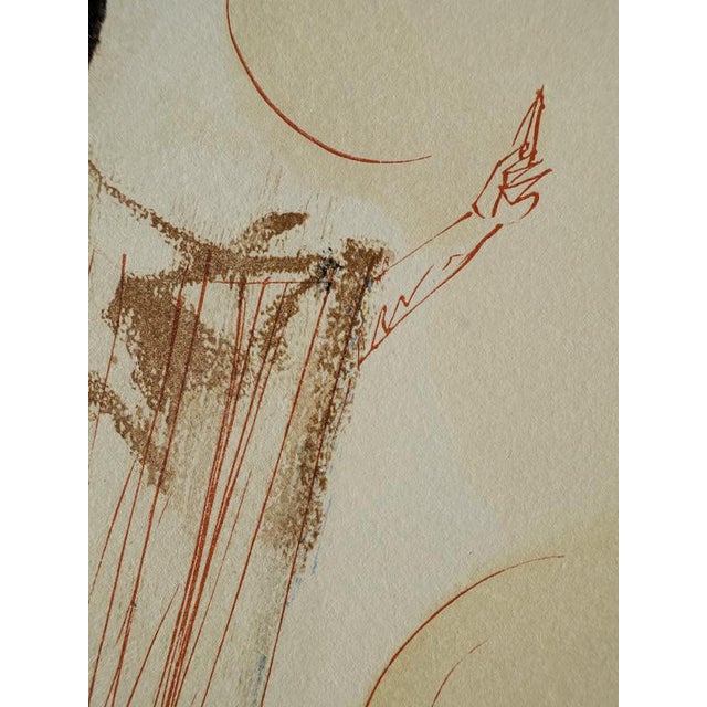 Salvador Dali, The Creation of Angels, Woodcut For Sale - Image 4 of 6