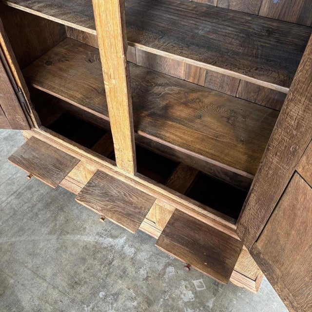 Antique Oak Cupboard, Germany, 1836 For Sale - Image 17 of 18