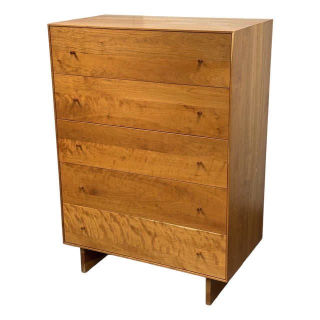 Room & Board Hudson Cherry Wood Dresser For Sale