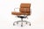 Mid-Century Modern Eames for Herman Miller Brown Leather Office Chair 2000s For Sale - Image 3 of 12