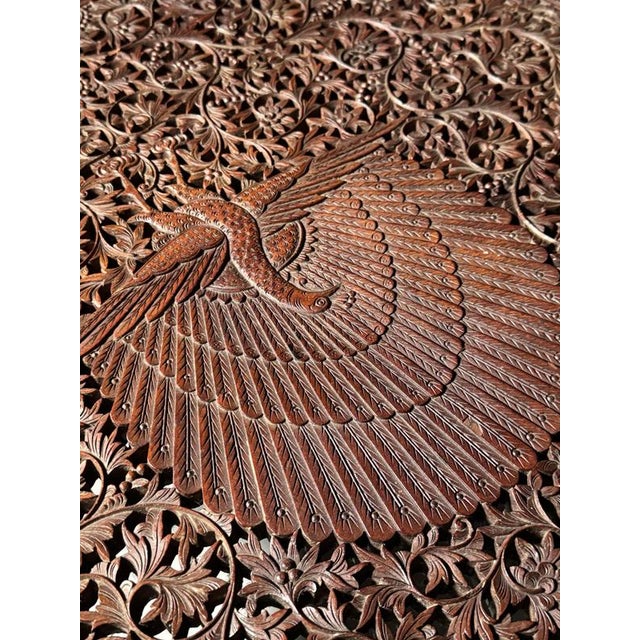 Wood Indian Side Table, 1900s For Sale - Image 7 of 18