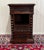 Antique French Marble Top Chest Side or End Table Nightstand Barley Twist Oak For Sale - Image 12 of 18