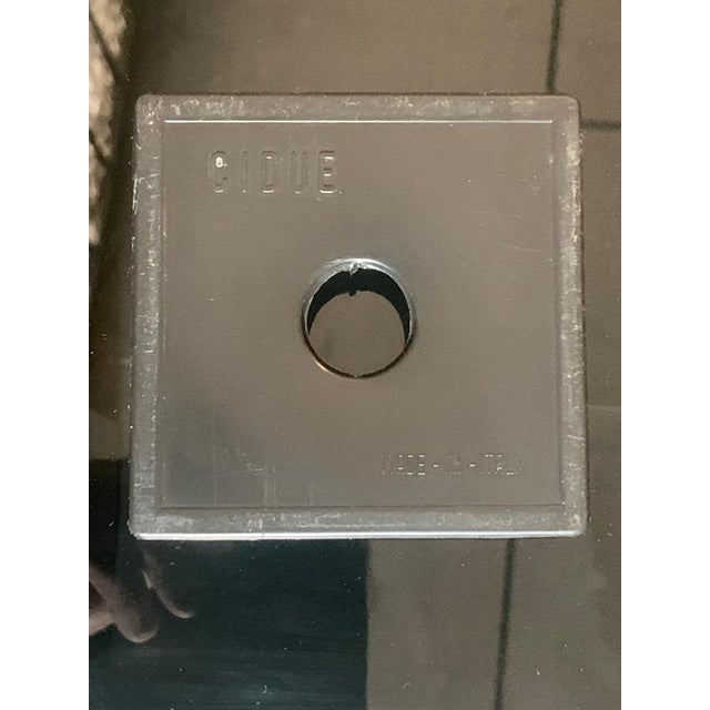 Steel & Crystal Coffee Table from Cidue, 1970s For Sale - Image 13 of 18