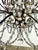 French Crystal & Beaded Chandelier C. 1930's For Sale - Image 4 of 12