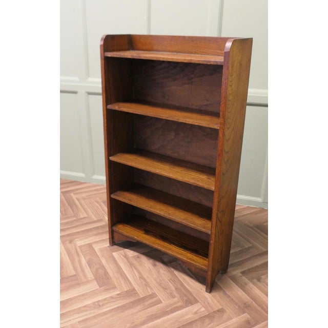 A Good Oak Open Bookcase This is a good quality Oak open book shelf The Bookcase is in very good condition, sound and...