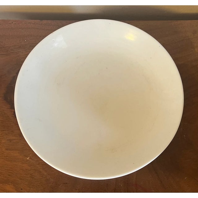 Antique 19th Century Chinese Monochrome White Blanc De Chine Porcelain Low Bowl For Sale - Image 17 of 18