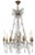 19th C. French Dore Bronze and Crystal Chandelier For Sale - Image 4 of 5