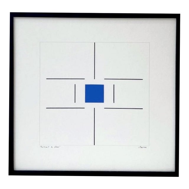 Genevieve Claisse, Portrait De Phase, 2000s, Etching For Sale