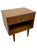 Vintage Mid Century Modern One Drawer Nightstand With Open Shelf and Tapered Legs For Sale - Image 4 of 9