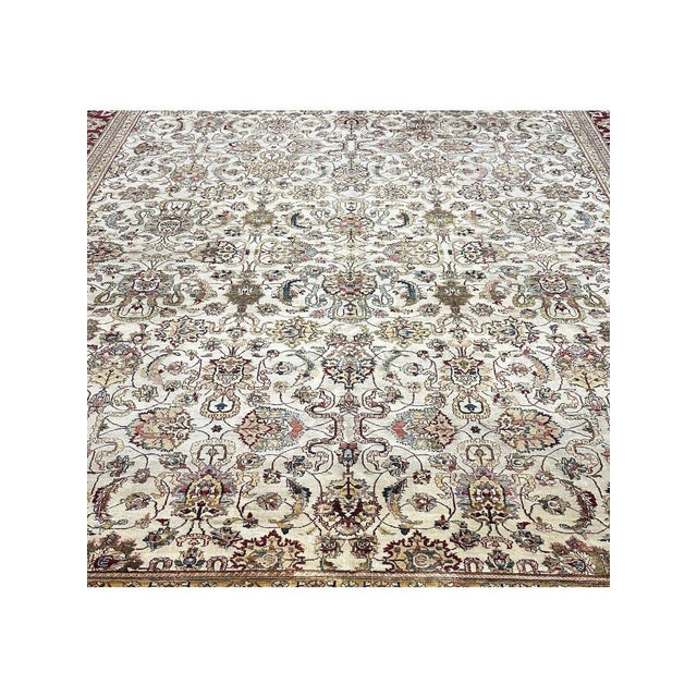 1990s 12x15 Persian Style Area Rug - 600832 For Sale - Image 5 of 12